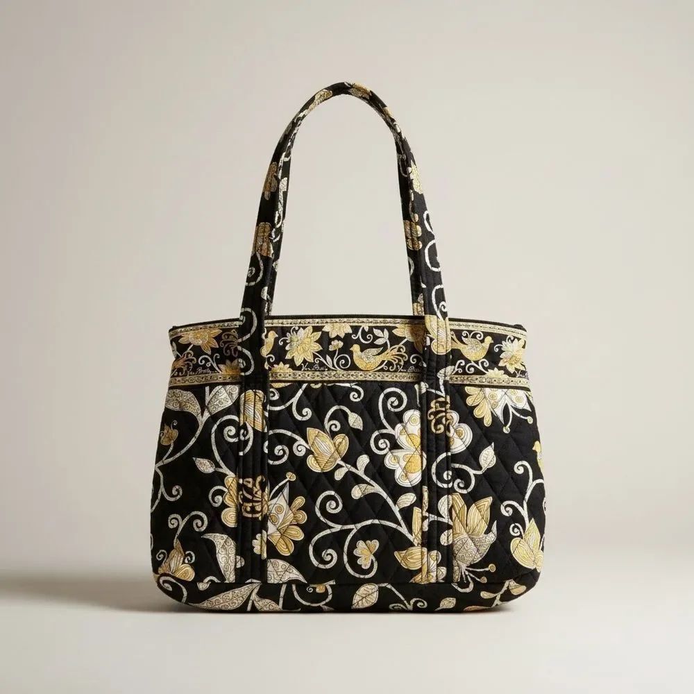 Vera Bradley Quilted Zip Tote Sitting in a Tree